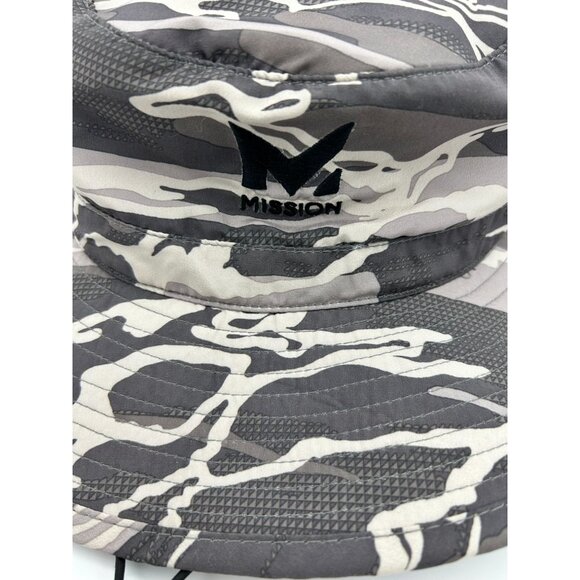 Mission Boonie Hat Adjustable Drawstring Sun Protection Water-Resistant Camo - Picture 3 of 8